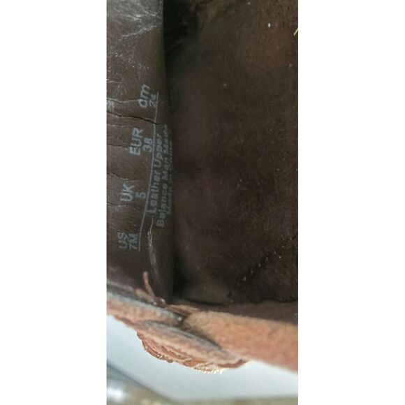 Franco Sarto Slip On Loafer Flats Suede Leather in Cocoa Brown Rubber WOM 7M - Picture 15 of 16